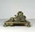 Metal 19th Century Victorian Brass Double Inkwell & Candle Holder Set: English Antique For Sale - Image 7 of 10