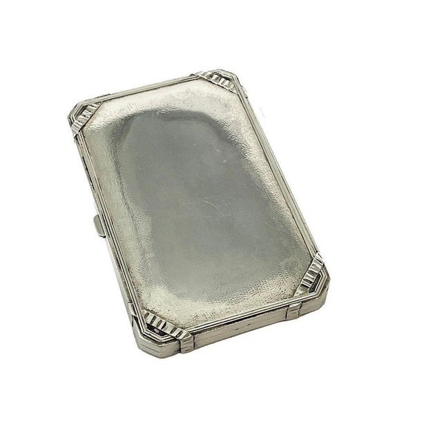 Swiss silver card case by a.d.a.r., 1920s a silver card case by a.d.a.r. (ateliers d'art decoratif réunies sa)...