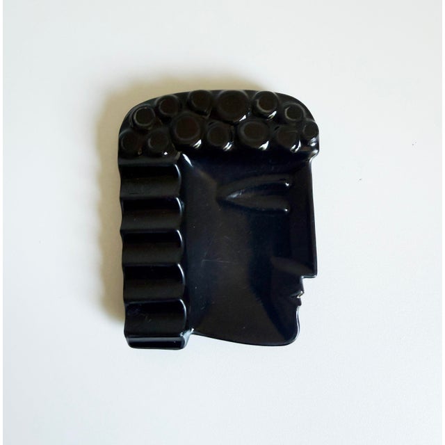 Mid-Century Modern 1940s Figural Male Ashtray Catchall Dish, Art Deco Era For Sale - Image 3 of 7
