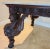 Antique Italian Renaissance Revival Library Dining Table Marble & Mahogany For Sale - Image 4 of 13