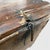 Brown Antique 18th Century Wooden Trunk Coffer – Primitive Dovetail Chest For Sale - Image 8 of 16