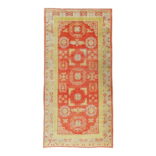 Galerie Shabab Collection Early 20th Century East Turkestan Khotan Rug For Sale