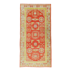 Galerie Shabab Collection Early 20th Century East Turkestan Khotan Rug