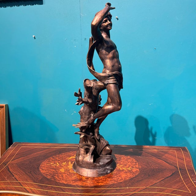 Apollo Moreau, Figurative Sculpture, 19th Century, Bronze For Sale - Image 12 of 14