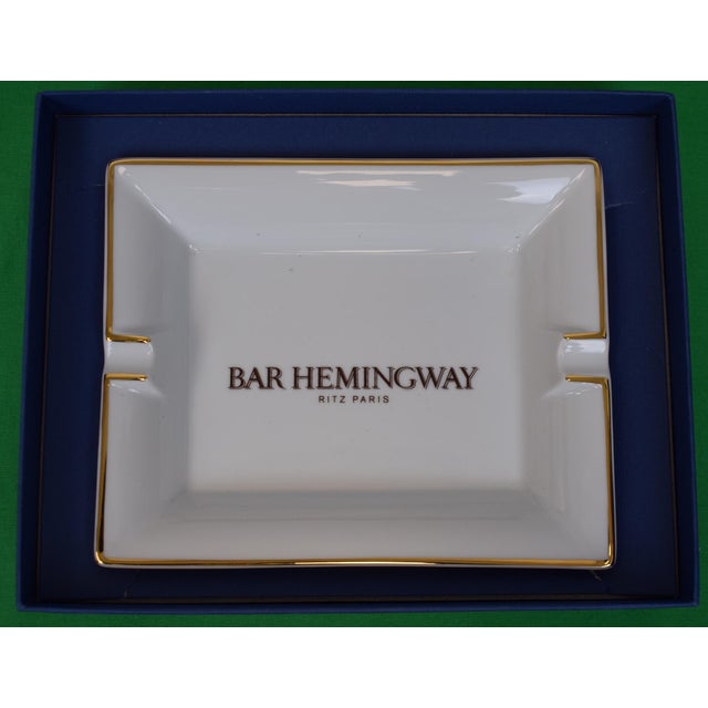 Early 21st Century Bar Hemingway Ritz Paris Porcelain Ashtray (New) For Sale - Image 5 of 9