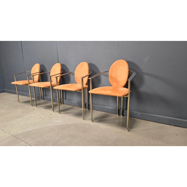 Vintage Dining Chairs from Belgo Chrom, 1980s, Set of 4 For Sale - Image 10 of 14