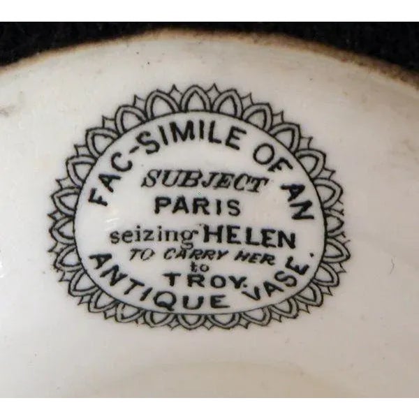 A English Porcelain Urns W/Classical Figures; S.A&Co - a Pair For Sale - Image 10 of 10