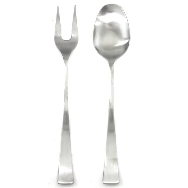 Contemporary Mepra Italia Ice 2-Piece Serving Set For Sale - Image 3 of 3