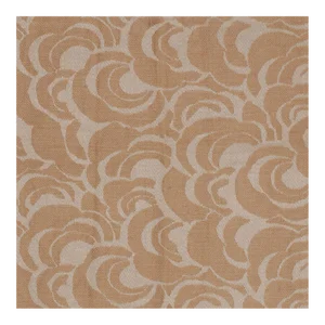 Modern Nancy Corzine Sag Harbor Cashew Heavy Linen Damask Fabric by the Yard