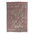 Antique Lavar Kerman Carpet, Handmade Wool Carpet, Multi-Color, Ivory, Red Wine For Sale
