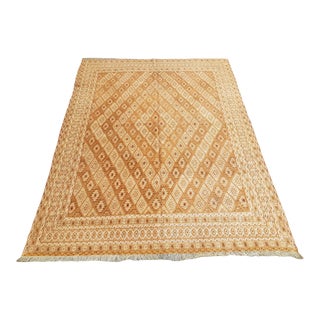 Mishwani Beautiful Hand Knotted Tribal Afghan Area Rug For Sale
