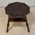 Antique English Nine Sided Carved Oak Spool Leg Occasional Table For Sale - Image 14 of 17