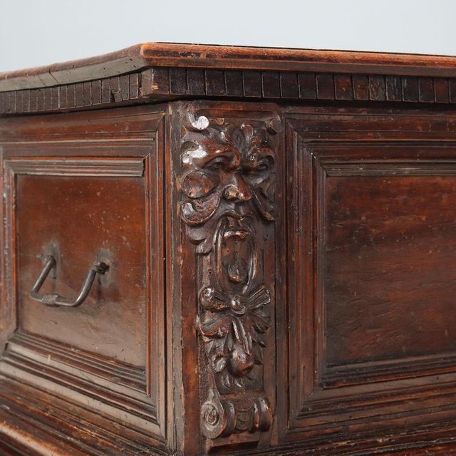 18th Century Italian Walnut Chest For Sale - Image 8 of 14