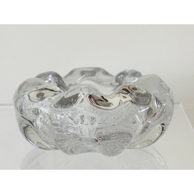 Italian 1920’s Italian Blown Glass Bowl Attributed to Ercole Barovier For Sale - Image 3 of 13