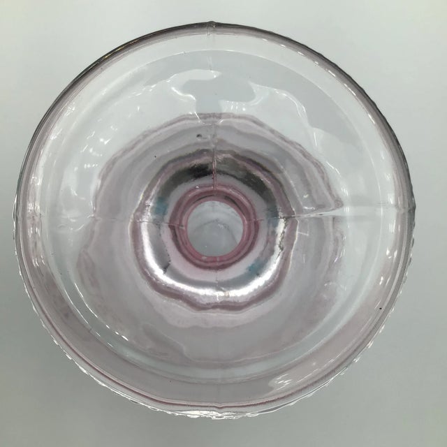 Glass Vintage Bo-Ho Chic Style Goblets - Set of 6 For Sale - Image 7 of 13