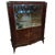 Jules Leleu Style French Art Deco Vitrine Bar For Sale