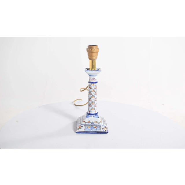 Table Lamp in Portuguese Ceramic from Candal, 1920 For Sale - Image 8 of 14