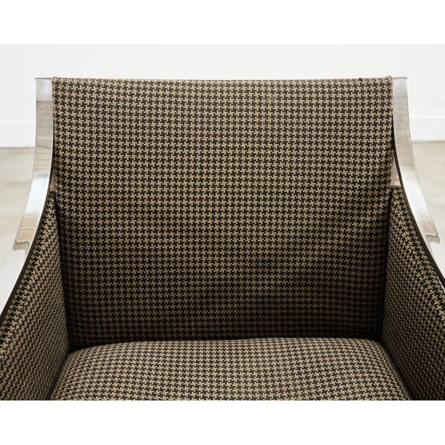 Stow & Davis Bert England Office Swivel Steel Desk Armchair for Stow Davis For Sale - Image 4 of 18