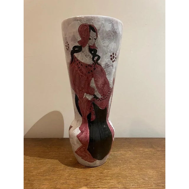 Ceramic Vase by Le Brescon For Sale - Image 11 of 11