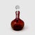 Antique Victorian Amberina Glass Coinspot Cruet Applied Handle Polished Pontil For Sale - Image 4 of 8