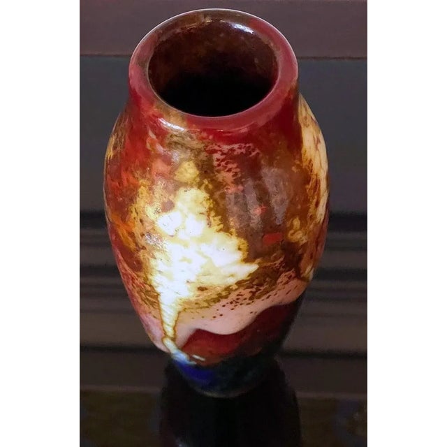 1920s Ceramic Vase Royal Doulton Chang Ware For Sale - Image 12 of 12