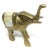 Miniature Brass Elephant With Mother of Pearl Inlaid Saddle For Sale In Portland, ME - Image 6 of 9