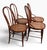 Late 19th Century Set of Four Late 19th Century Bentwood Bistro Cafe Dining Chairs For Sale - Image 5 of 14