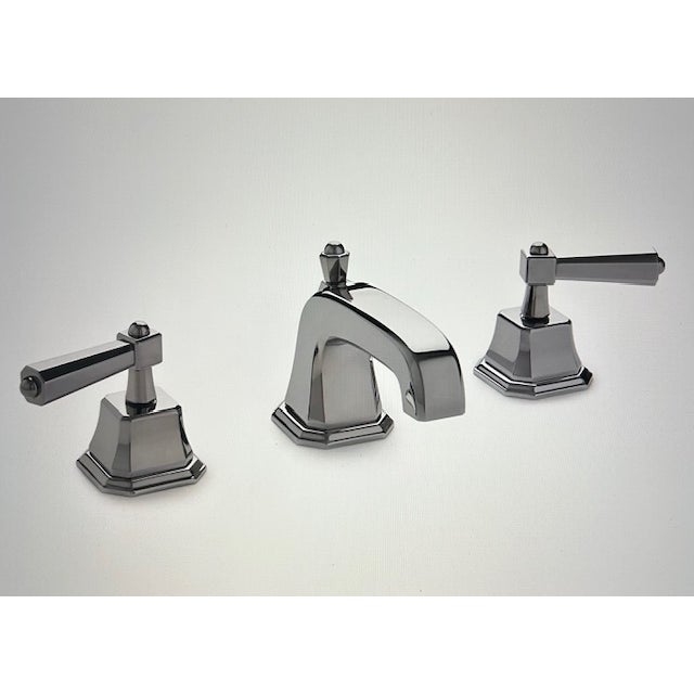 C .2014 Sherle Wagner Polished Nickel "Harrison Lever Faucet," Hardware & Stopper Set -4 Pcs. For Sale - Image 16 of 18