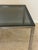 Mid Century Chrome and Smoke Glass Coffee Table in Style of Florence Knoll For Sale - Image 9 of 12