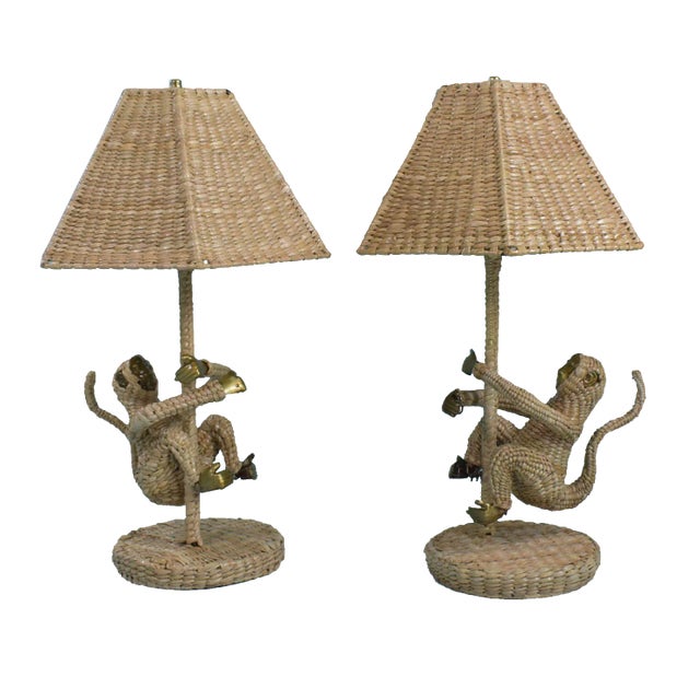 Climbing Monkey Lamps Mario Lopez Torres - A Pair For Sale - Image 9 of 9
