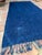 Vintage African Indigo Denim Mossi Mudcloth 74” L X 37” W Textile | No. 111 For Sale - Image 9 of 9