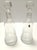 Transparent Crystal Decanter Bottles by Bleikristall, Germany, 1970s, Set of 2 For Sale - Image 6 of 14