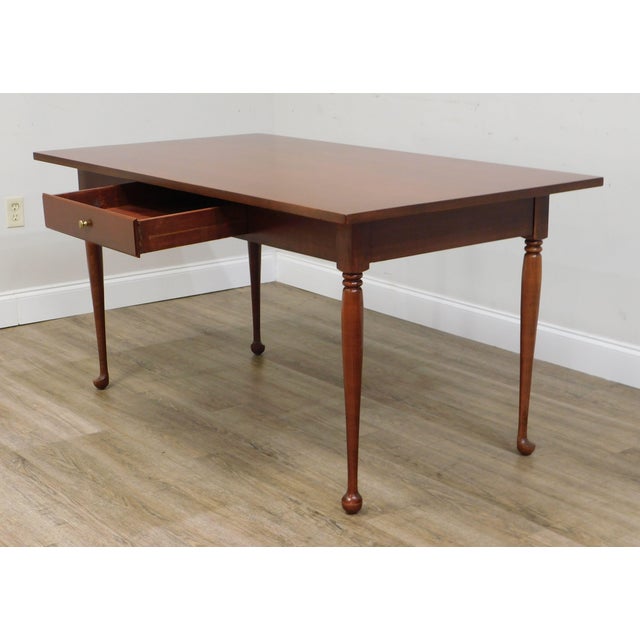 Tom Seely Solid Cherry Custom Crafted 60 Farmhouse Dining Table