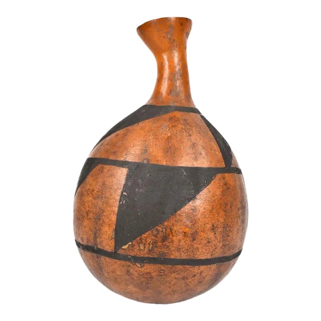 19th Century Tutsi Ceremonial Gourd For Sale