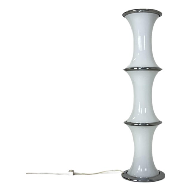 Bamboo Floor Lamp by Enrico Tronconi for Vistosi, 1970 For Sale
