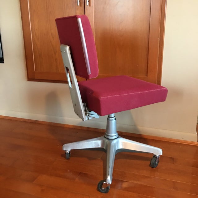 Vintage Mid Century Good Form Industrial Tanker Office Chair Chairish