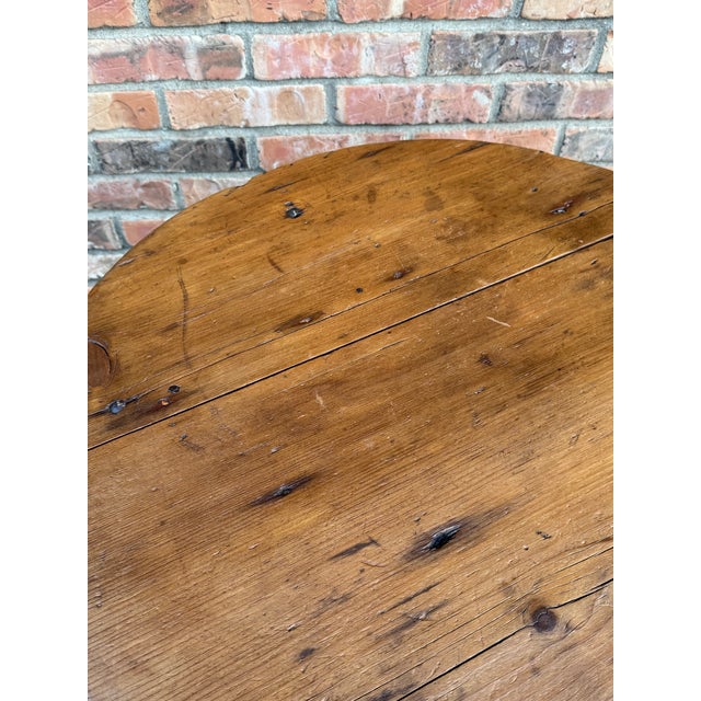 Brown Early 19th Century English Cricket Table For Sale - Image 8 of 10
