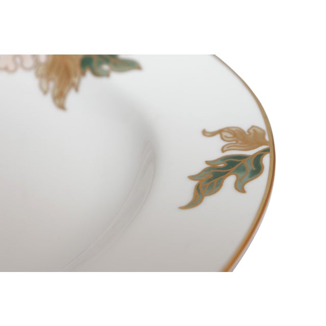Late 20th Century Late 20th Century Fitz and Floyd “Cloisonné Peony” Porcelain Platter For Sale - Image 5 of 6
