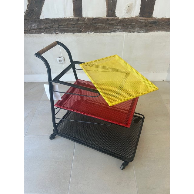 Service Tray by Mathieu Matégot, 1952 For Sale - Image 10 of 18