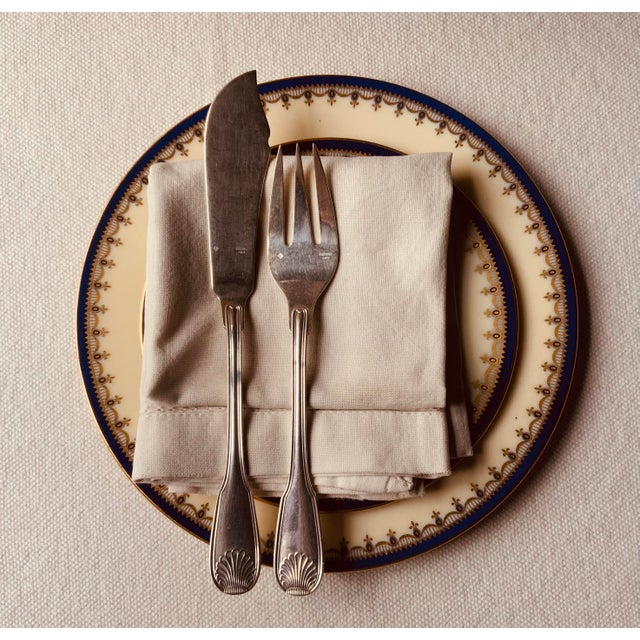 Twelve-Piece Service for Six — Fish Knives & Forks — Victorian, c. 1880s From the same Nantucket estate sale that yielded...