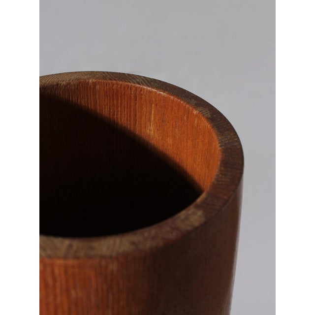 Large Wooden Ethnic Vase, 1960 For Sale - Image 4 of 5