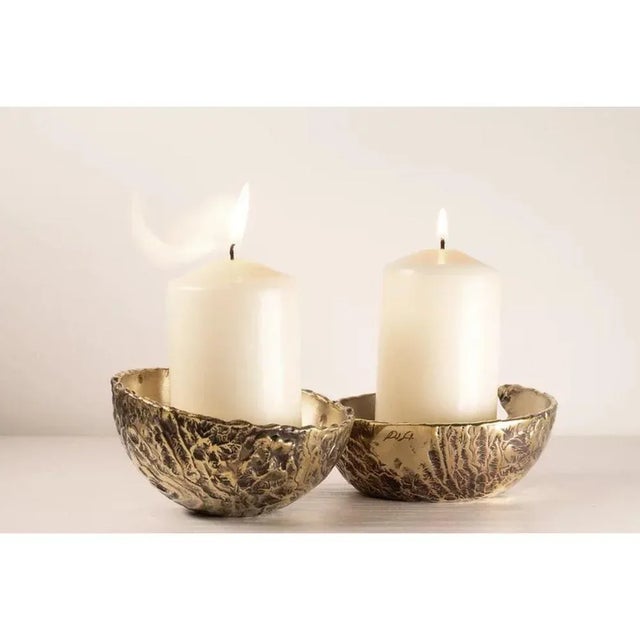 Not Yet Made - Made To Order Brass Hand Sculpted Pod Bowl by Samuel Costantini For Sale - Image 5 of 9