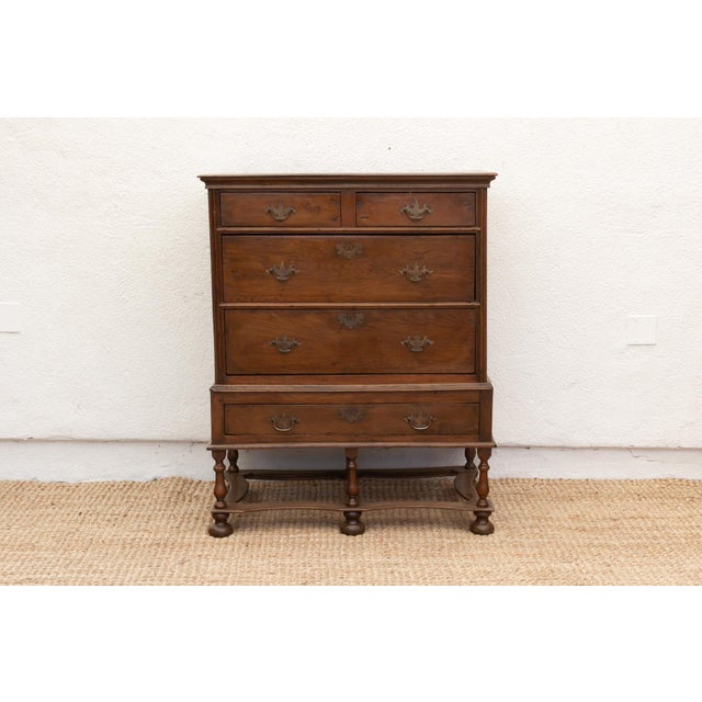 19th Century 18th Century English Highboy Dresser For Sale - Image 5 of 11