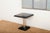 Bistro Table with Black Lacquered Fiberglass Top and Chrome-Plated Metal Base by Joe Colombo for Zanotta, 1970s For Sale - Image 10 of 14