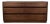 Mid Century Modern Six Drawer Walnut Lowboy Dresser For Sale