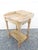 Wood Antique English Rustic Pine Table or Wash Stand For Sale - Image 7 of 17