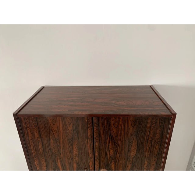 Mid-Century Cabinet in Rosewood Veneer, 1960s For Sale - Image 3 of 8