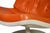 Orange Artifort F976 Chair in Orange Leather by Geoffrey Harcourt, Italy, 1970s For Sale - Image 8 of 9