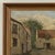 Wood Framed Oil Painting on Canvas Signed Klein 'Country Farmhouse' For Sale - Image 7 of 16