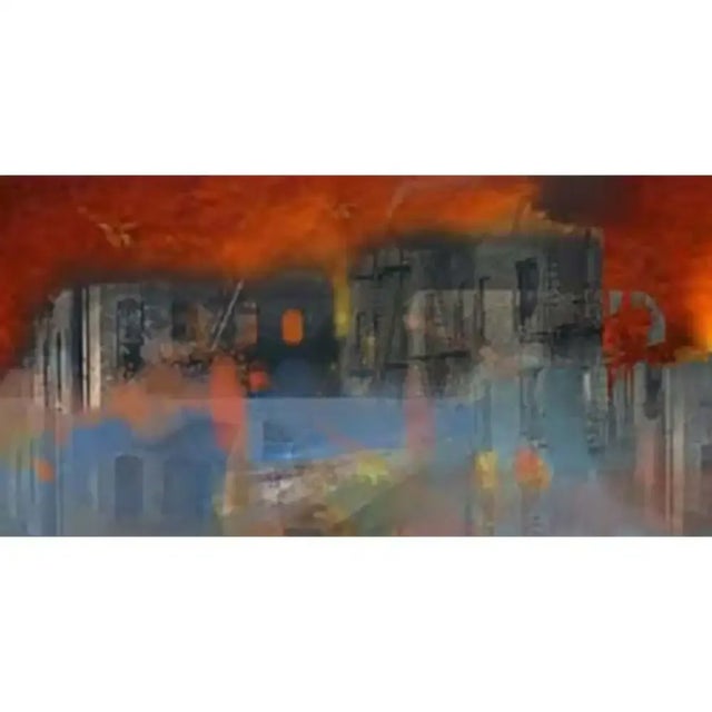 Sculpture Materials Mixed Media Print Entitled "End of Days", Framed For Sale - Image 7 of 9